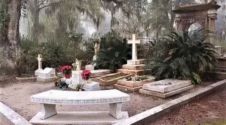 kuburan indah Bonaventure di Savannah Amerika