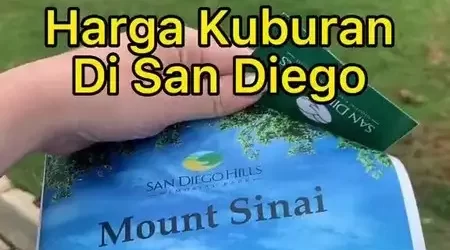 video viral tiktok harga kuburan san diego hills