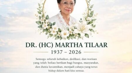 Layanan Resmi & Penjualan Makam San Diego Hills Karawang 50 Poster ucapan turut berduka cita atas berpulangnya tokoh kecantikan Indonesia DR. (H.C) Martha Tilaar (1937–2026) di San Diego Hills Memorial Park